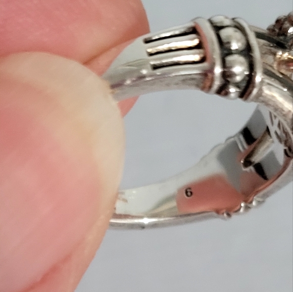 LAGOS Sterling Silver Love Knot Ring 6 - Picture 7 of 12